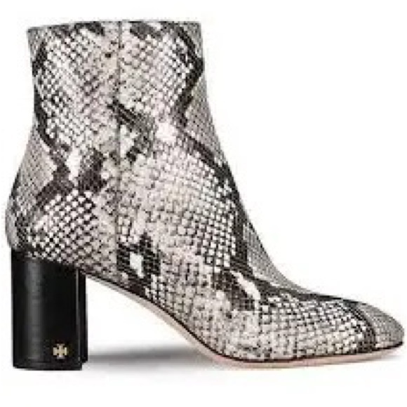 Tory Burch Brooke Reptile Boots - Picture 1 of 8